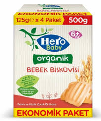 Hero baby organik biskut 6+500g
