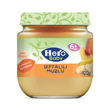 Hero Baby seftalili muzlu 6+ay 120gr