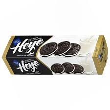 Heyo cocoa biscuits with vanilla cream 100g