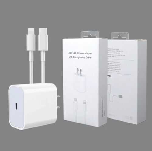iPhone 13/14/17 Pro Max 20w Usb-C Power Adapter Usb