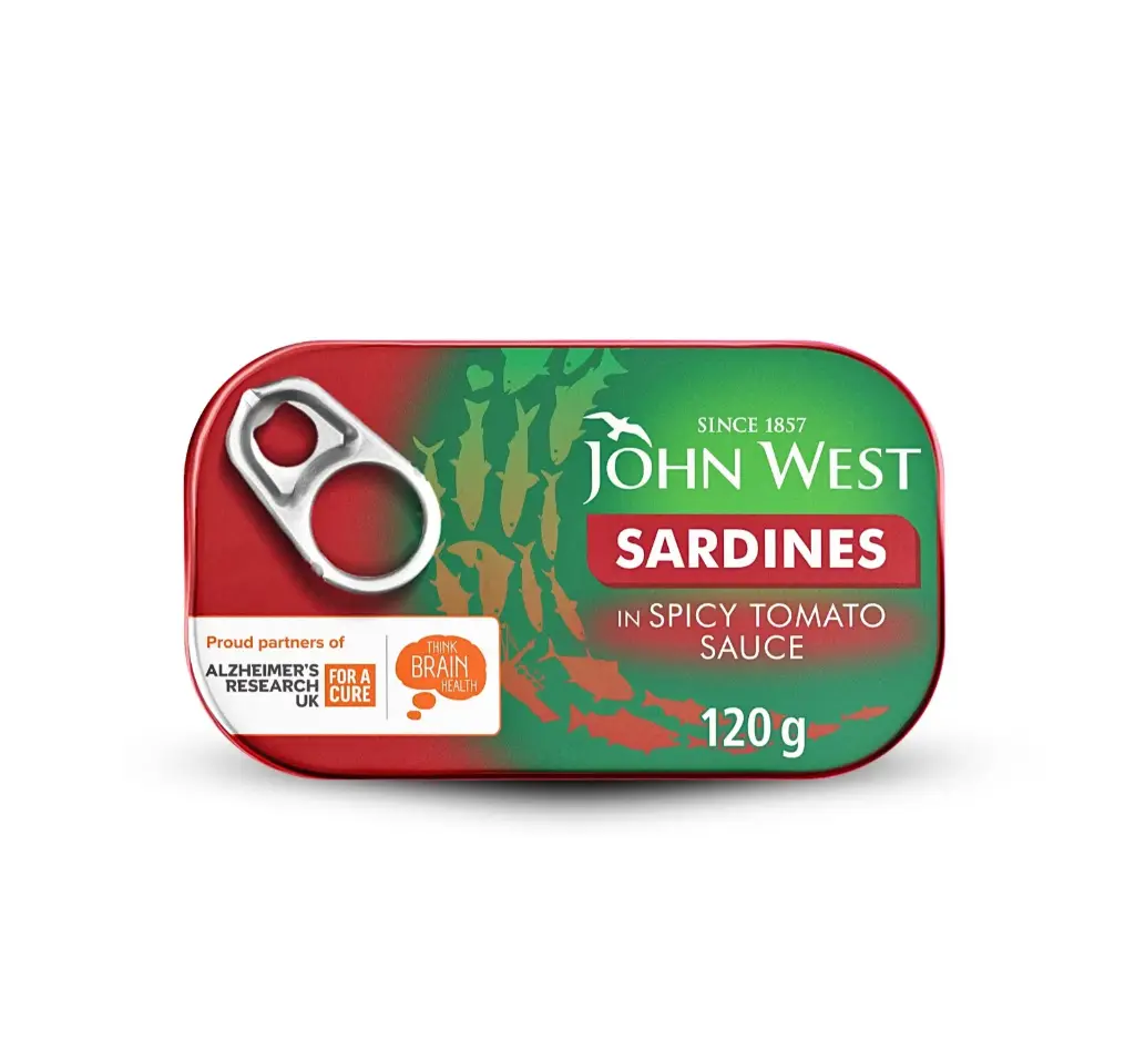 John West in spicy tomato  120g