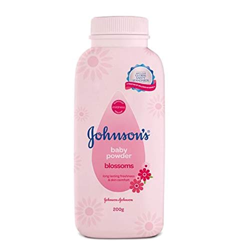 Johnsons Blossoms Baby Powder Pink 200g