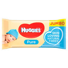Jumbo pack huggies 72 wipes