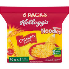 Kelloggs noodles chicken curry flavor 5pcs