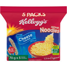 Kelloggs noodles french cheese flavor 5pcs