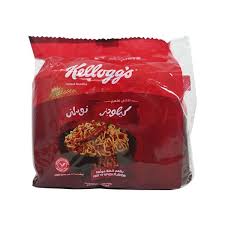 Kelloggs noodles hotn' spicy flavor 5pcs