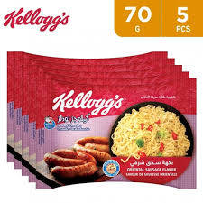 Kelloggs noodles oriental sausage 5pcs