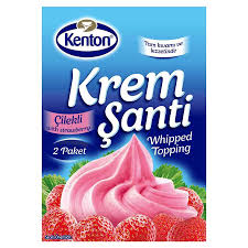 Kenton krem santi cilekli whipped topping 150gr