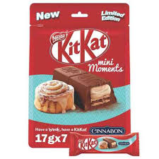 Kitkat mini moments cinnabon 119gr