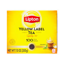 Lipton Tea Yellow Lebal 100bags
