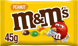 M&MS peanut 45gr