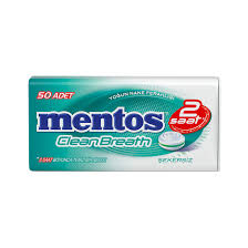 Mentos cleanbreath 50adet 35g