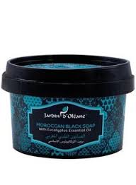 Moroccan black soap with educalyptus 250gr