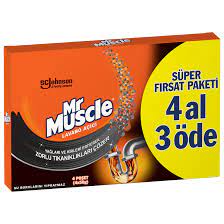 Mr.muscle super firsat paketi 4