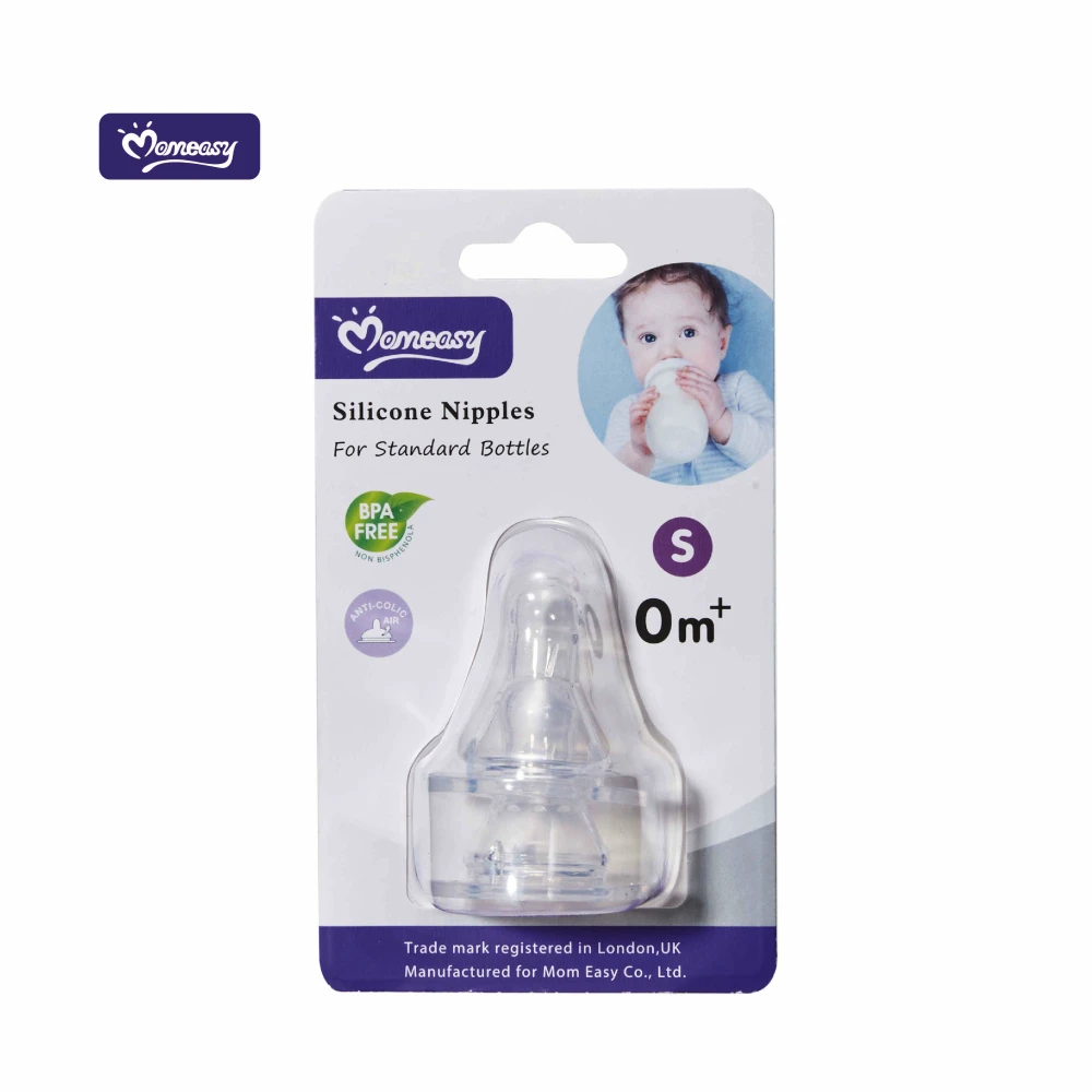 New born super soft nipple 0%BPA 3-6M
