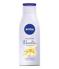 Nivea body lotion vanilla oil in lotion 400ml
