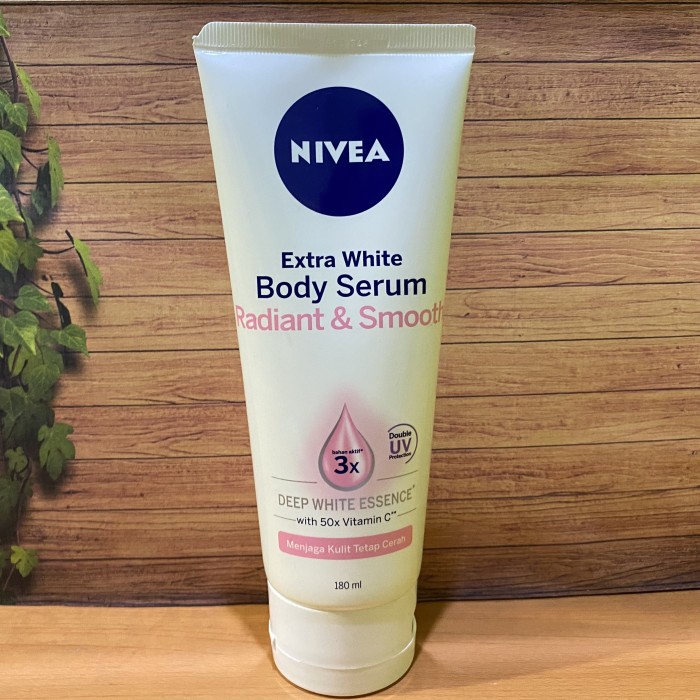 Nivea extra white body serum radiant&smooth 180ml