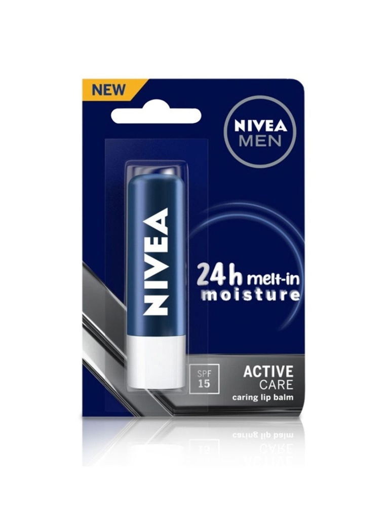 Nivea lip balm active for men 5.5ml