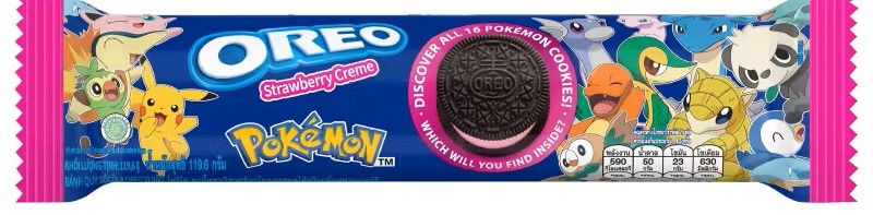Oreo Biscuit Strawberry 119.6g