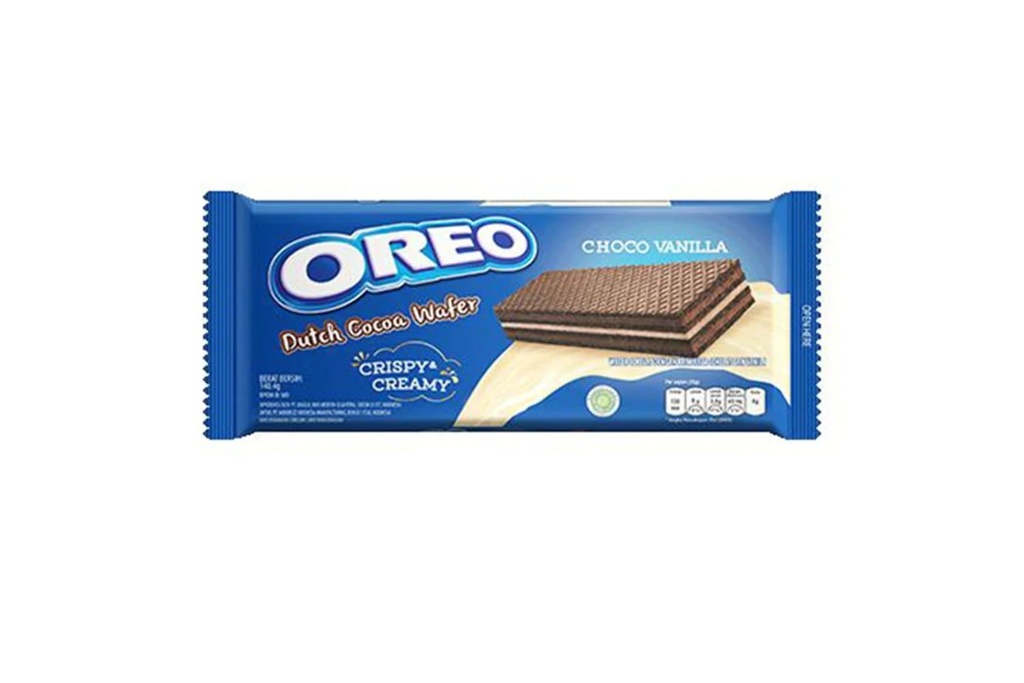 Oreo Oreo duch cocoa wafer choco vanilla 140.4g