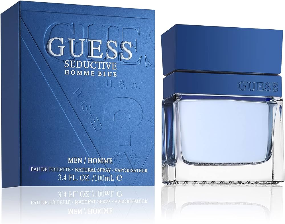 Perfume GUESS  SDUCTIVE BLUE  3