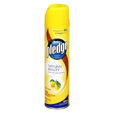 Pledge furniture polish lemon 350ml