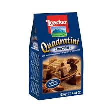 Loacker quadratini chocolate 125g