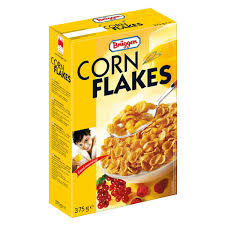 Real fresh corn flakes tas & crunchy 375gr