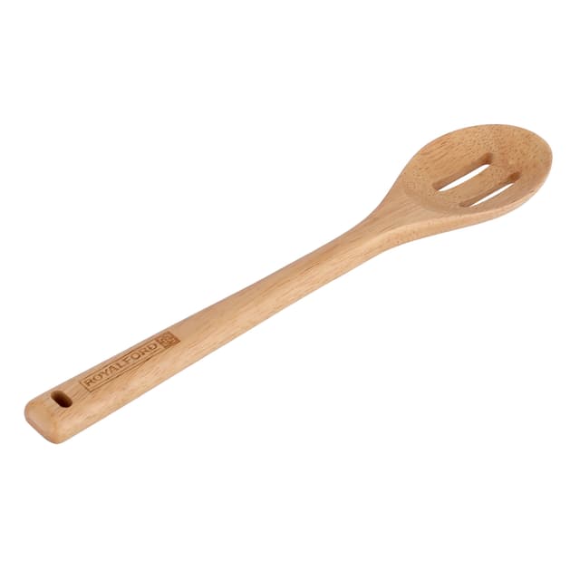 RF9791 RUBBER WOOD SLOTTED SPOO