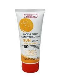 Skin doctor face & body sun cream vitamin e 150gr