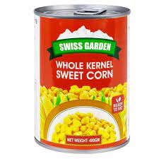 Swiss Garden Sweet Corn 400gr