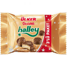 Ulker halley sutlu cikolate 3L 198g