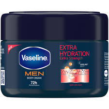 Vaseline men boody cream extra hydration 250ml