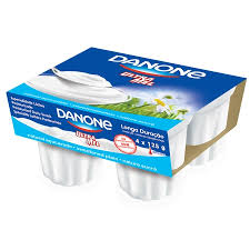 Yoghurt Danone  plain  4pcs