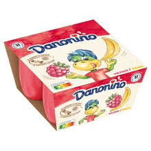Yoghurt Danone banana 4pcs