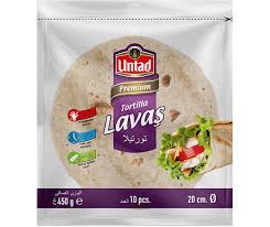 Untad premium tortilla lavas 390g