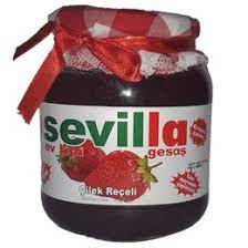 Sevilla Gesas Cilek Receli Strawberry Jam 800gr