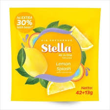 Stella Air Freshener All In One Lemon Splash 42+12g