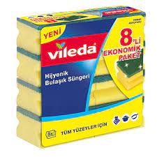 Vileda hijyenik 8'li ekonomik paket