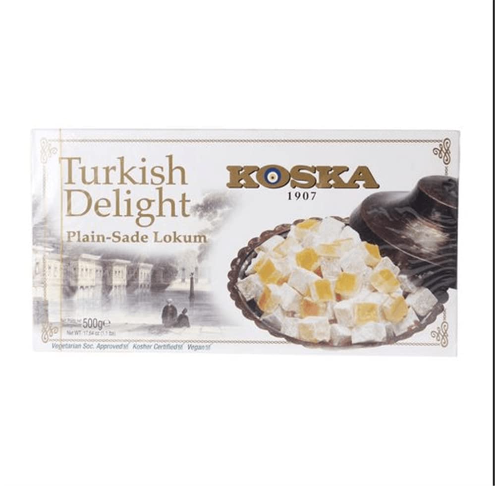 Koska turkish delight plain sade lokum 500g