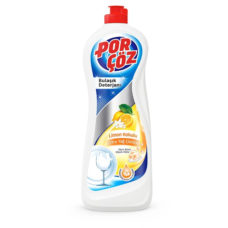 Porcoz Bulasik Deterjani Limon Kokulu Ultra 675ml
