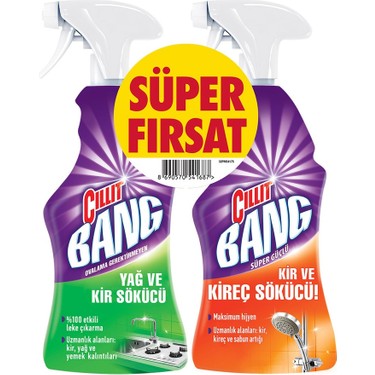 Cillit Bang Ovalam Yag Ve&Kir Ve Sokucu Set 750ml