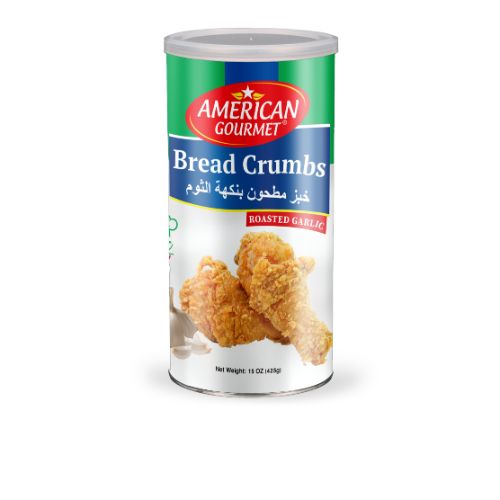 American gourmet bread crumbs roasted garlic 425gr