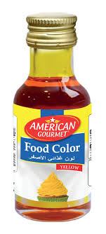 American Courmet Food Color Yellow 28ml