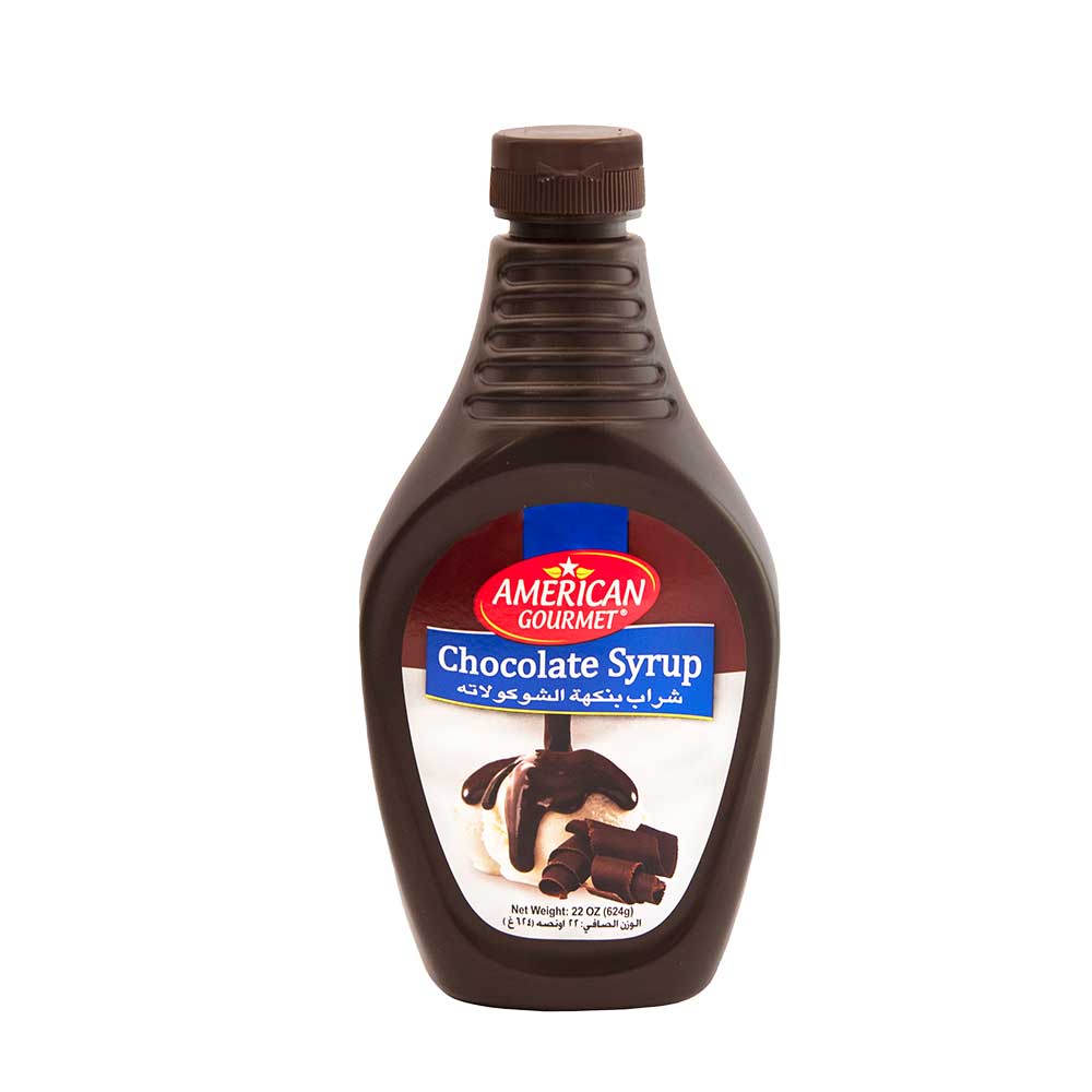 American gourmet chocolate syrup 624g
