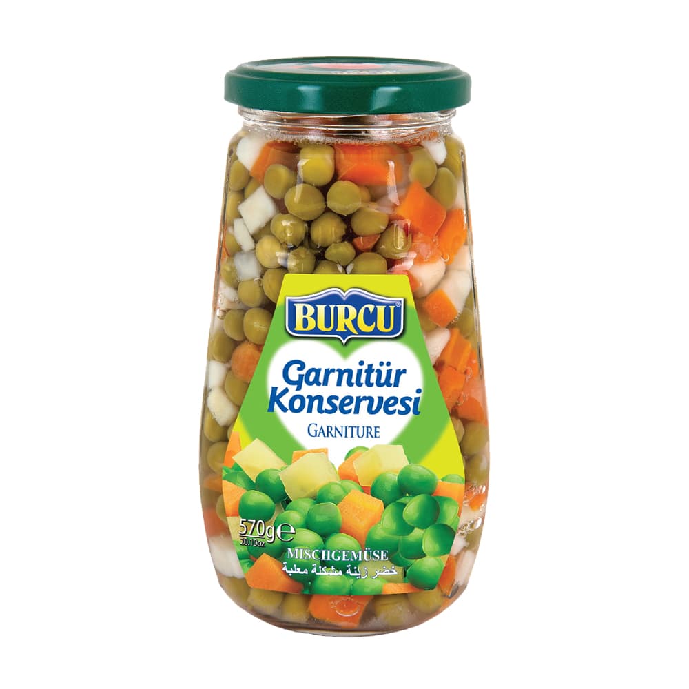 Burcu Garnitur Konservesi 570gr