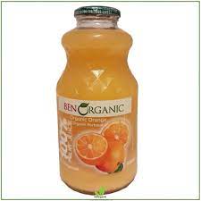 Ben organic orange fruit juice 946ml