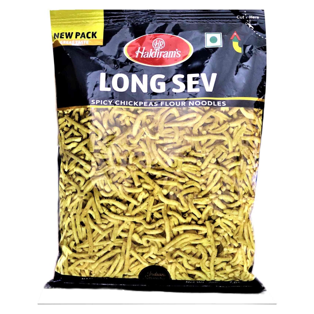 Haldiram's long sev spicy chickpeas flour noodles 200g