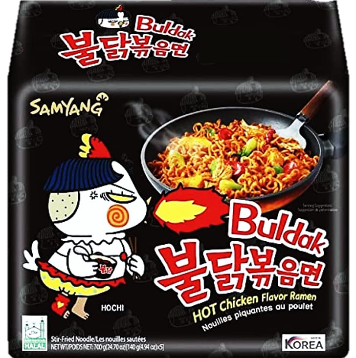 Samyang buldak noodles hot chicken flavor ramen 140g