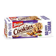 London cookies chocolate striped peaunut 150g